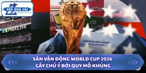 Sân Vận Động World Cup 2026 Gây Chú Ý Bởi Quy Mô Khủng 10 Sân vận động World Cup 2026